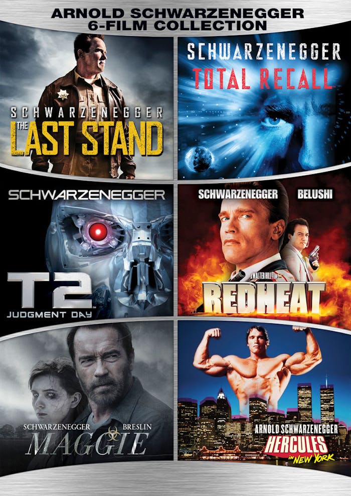 Arnold Schwarzenegger 6 Film Collection (Box Set) [DVD]