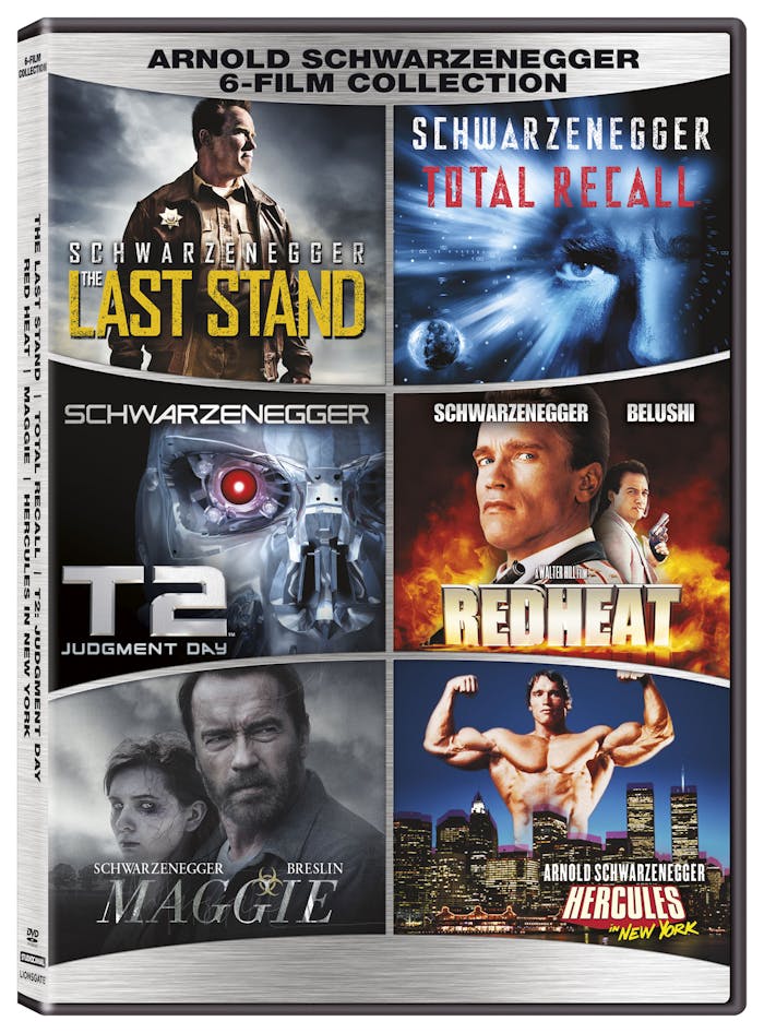 Arnold Schwarzenegger 6 Film Collection (Box Set) [DVD]