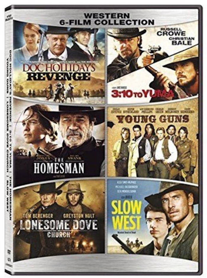 Western 6 Film Collection (DVD Set) [DVD]