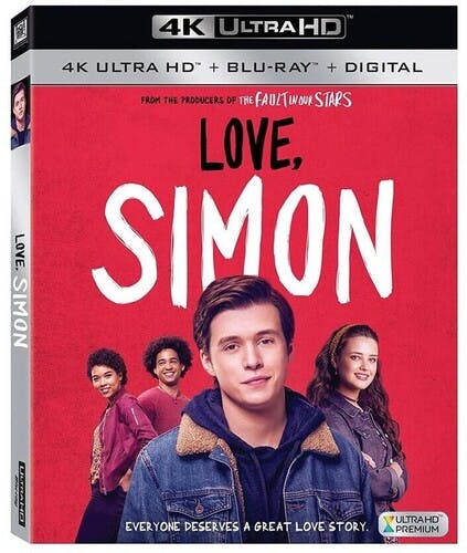 Love Simon  4K UHD  UHD