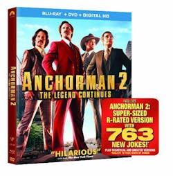 Anchorman 2: The Legend Continues [Blu-ray]