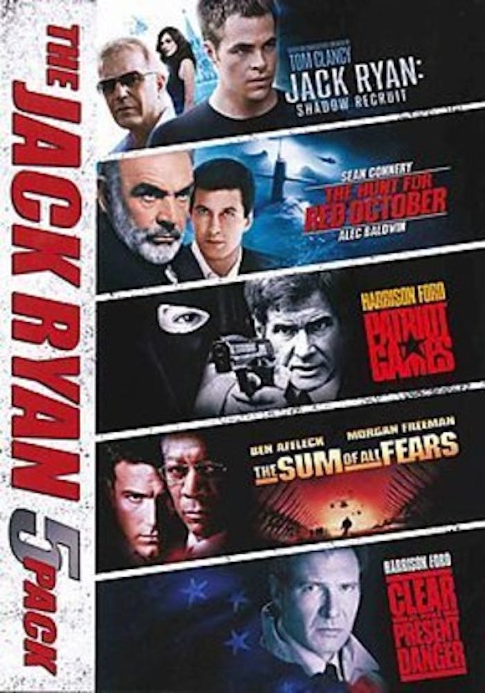 Jack Ryan Collection 5 Movies [DVD]