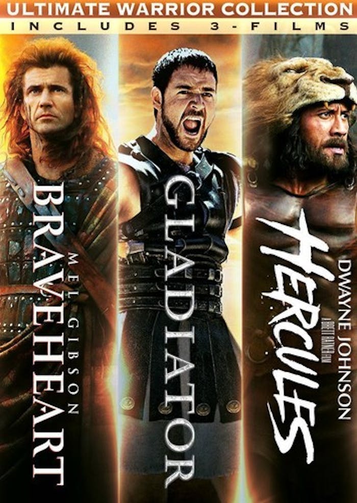 Braveheart / Gladiator / Hercules Triple Pack [DVD]