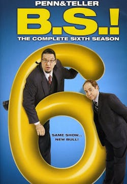 Penn & Teller Bs: Complete Sixth Season [DVD]