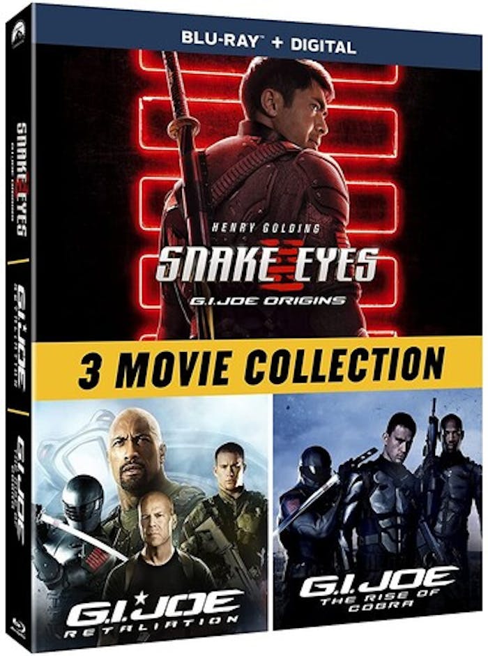 G.I. Joe 3-Movie Collection (Blu-ray Triple Feature) [Blu-ray]