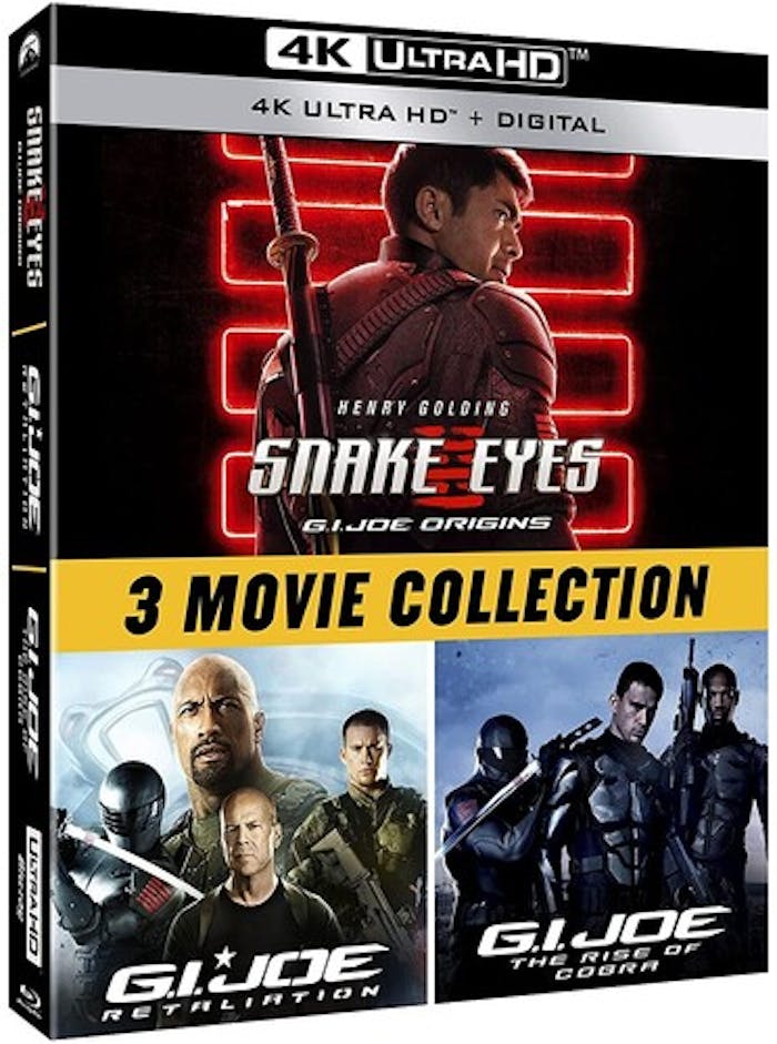 G.I. Joe 3-Movie Collection (4K Ultra HD Triple Feature) [UHD]