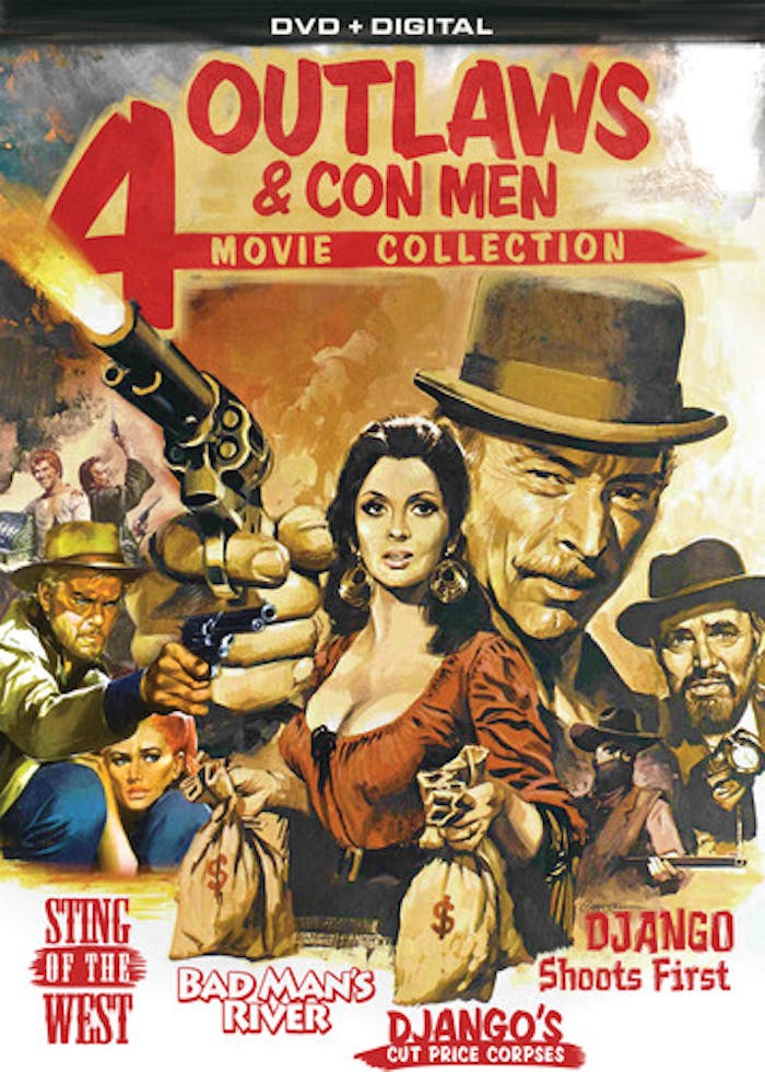 Outlaws & Con Men: 4 Film Collection DVD [DVD]