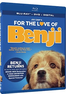 For The Love Of Benji -  + Dvd + Digital [Blu-ray]