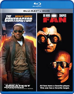 Wesley Snipes + Dvd - The Fan, The Contractor [Blu-ray]