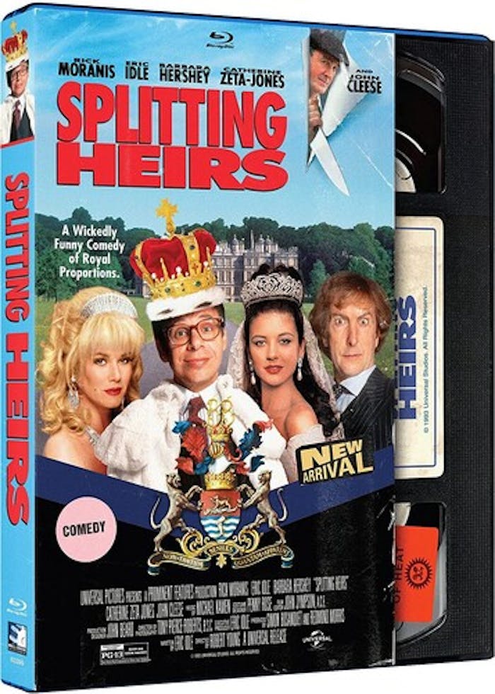 Splitting Heirs Retro VHS [Blu-ray]