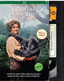 Gorillas In The Mist Retro VHS [Blu-ray]