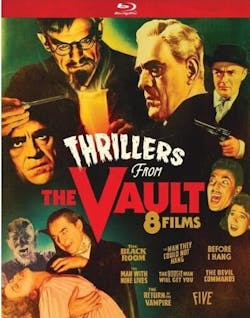 Thrillers From The Vault - 8 Classic Horror Films [Blu-ray]