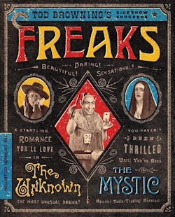 FREAKS / THE UNKNOWN / THE MYSTIC: TOD BROWNING'S [Blu-ray]