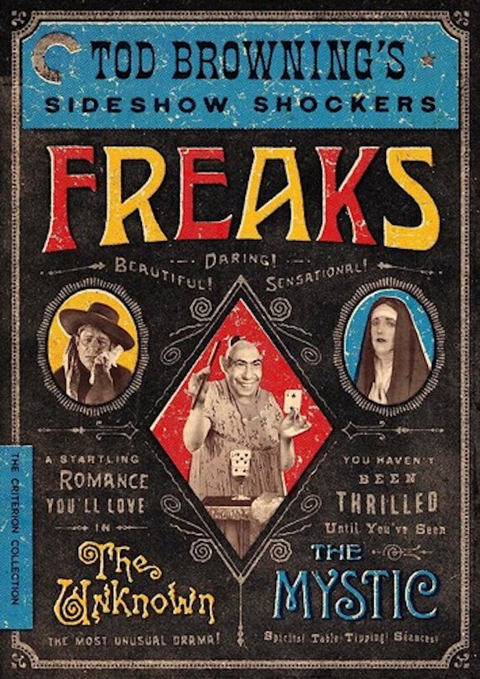 FREAKS / THE UNKNOWN / THE MYSTIC: TOD BROWNING'S [DVD]