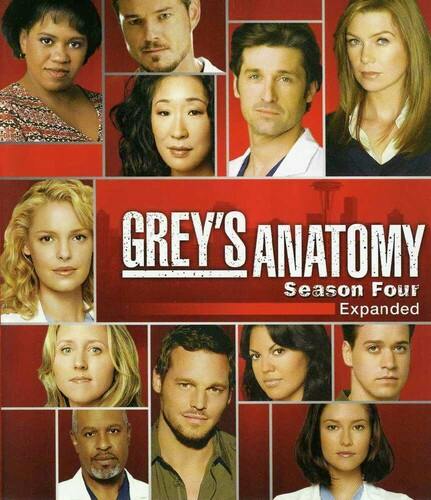 Grey's Anatomy: The Complete Fourth Season - Expanded  - Blu-ray - DVD