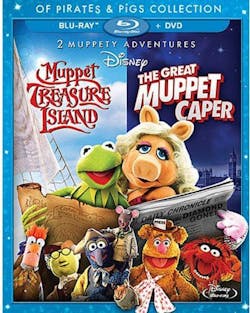 The Great Muppet Caper And Muppet Treasure Island 2-Movie Collection [Blu-ray + 2 DVD] [DVD]