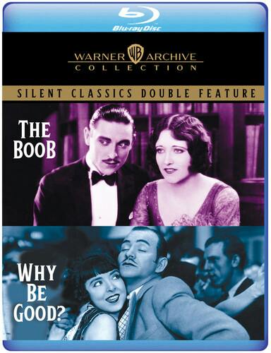 The Boob - Why Be Good - Silent Classics Double Feature (bd50) - Blu-ray