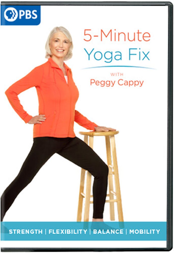 5-MINUTE YOGA FIX WITH PEGGY CAPPY [DVD]