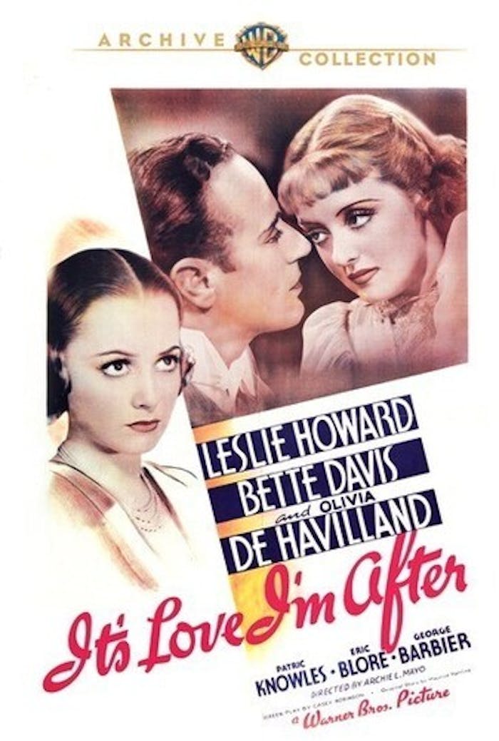 It's Love I'm After [DVD]