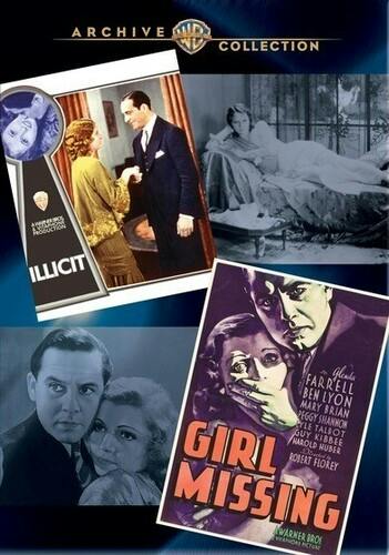 WAC Double Features: Girl Missing/Illicit - DVD