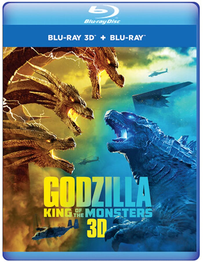 Godzilla: King of the Monsters [3D Blu-ray + Blu-ray] [Blu-ray]