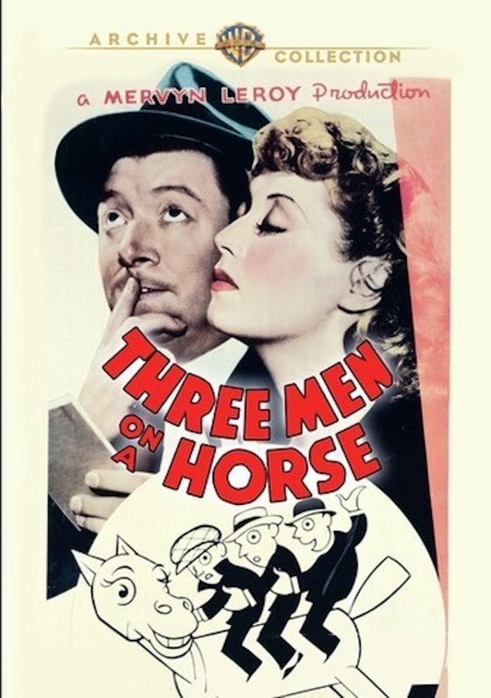 Three Men on a Horse [DVD]