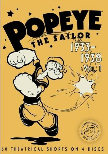 Popeye The Sailor: 1933-1938 Vol. 1 - DVD