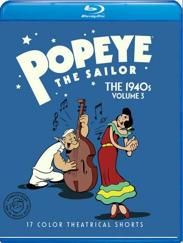 Popeye the Sailor: The 1940s Volume 3 (BD) (MOD) - Blu-ray