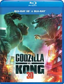 Godzilla Vs. Kong [3D Blu-ray + Blu-ray] [Blu-ray]