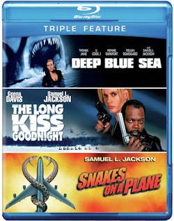 Deep Blue Sea / Long Kiss Goodnight, The / Snakes on a Plane  [Blu-ray]