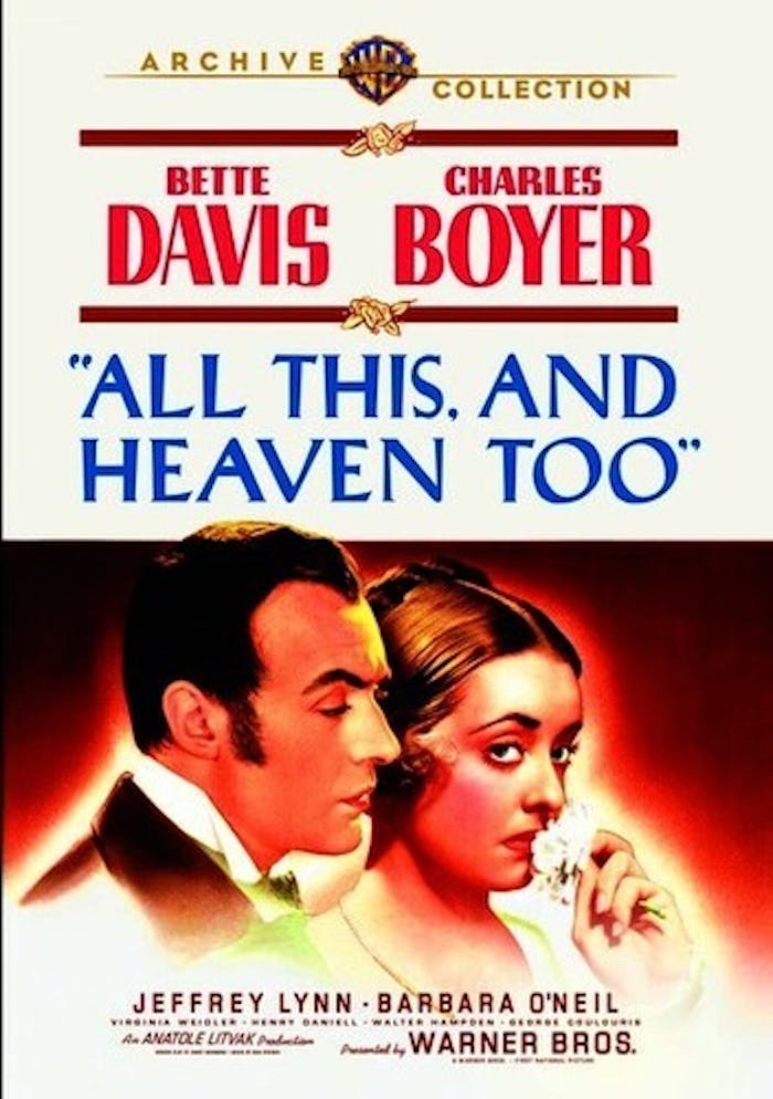 All This, and Heaven Too [DVD]