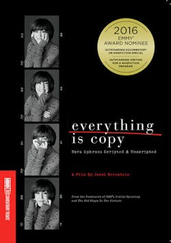 Everything is Copy -- Nora Ephron: Scripted & Unscripted [DVD]