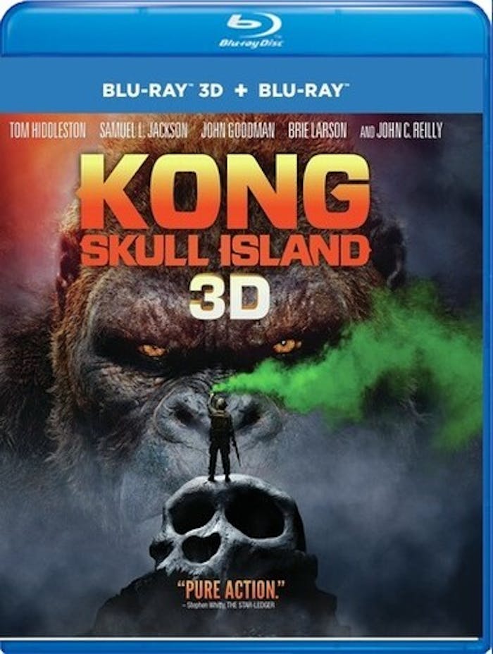 Kong: Skull Island  [3D Blu-ray + Blu-ray] [Blu-ray]