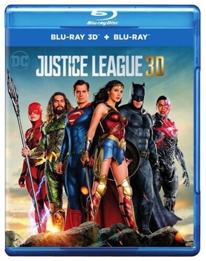 Justice League [3D Blu-ray + Blu-ray] [Blu-ray]