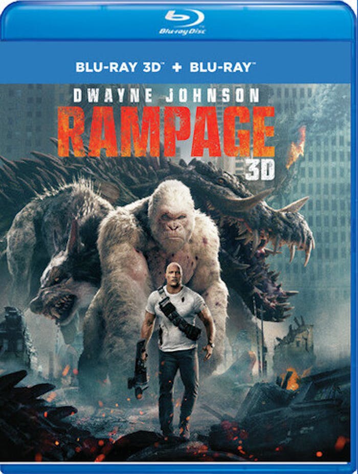 Rampage [3D Blu-ray + Blu-ray] [Blu-ray]