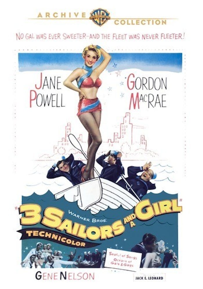 3 Sailors and A Girl [DVD]