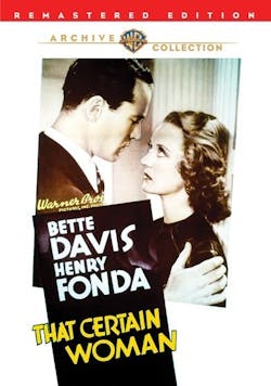 That Certain Woman [DVD]