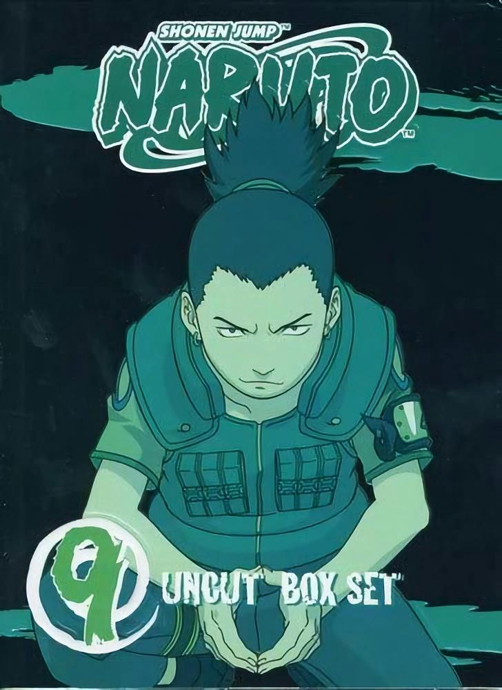 Naruto Uncut Box Set 9 (DVD Uncut) - DVD