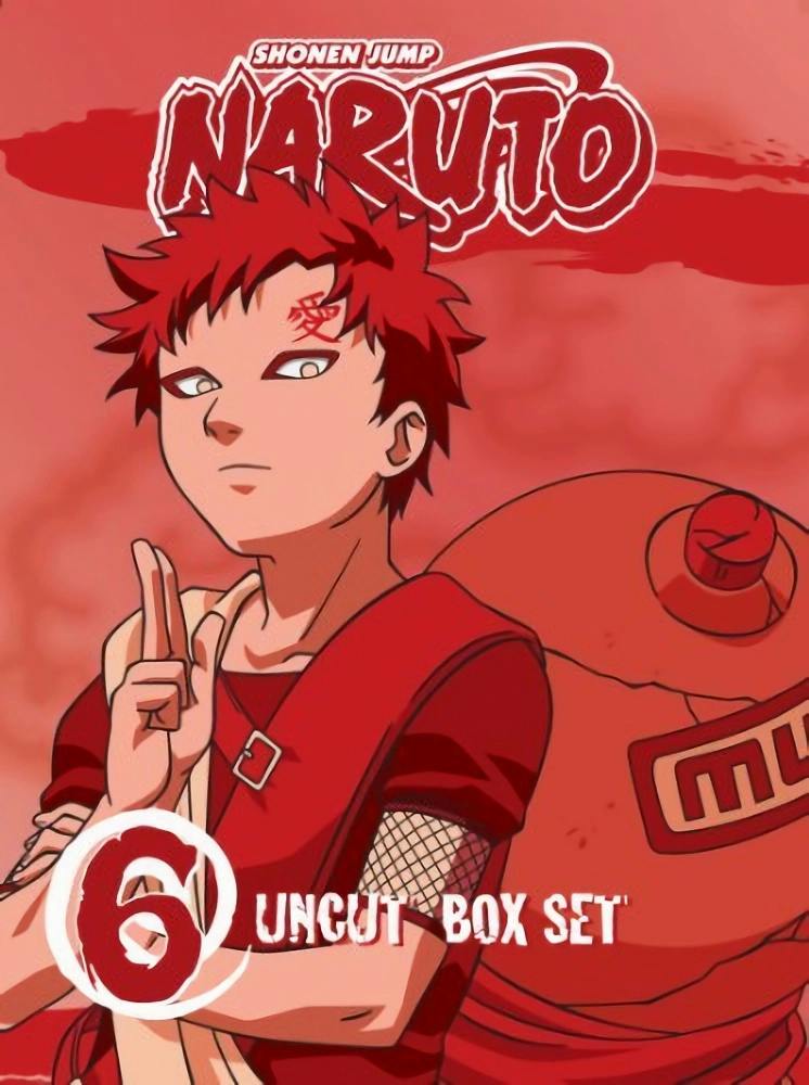 Naruto Uncut Box Set 6 (DVD Uncut) - DVD