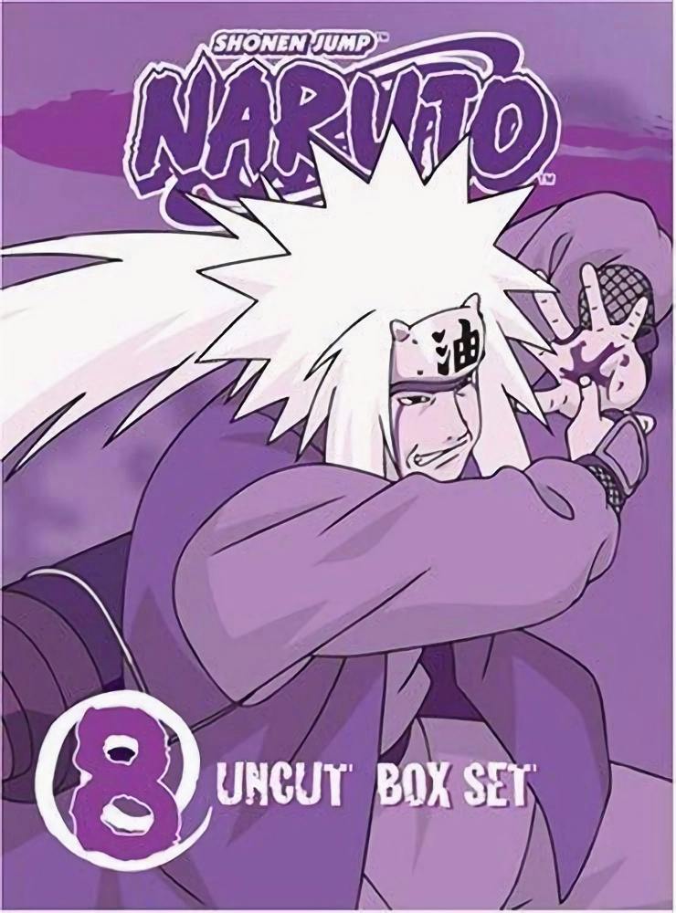 Naruto Uncut Box Set 8 (DVD Uncut) - DVD
