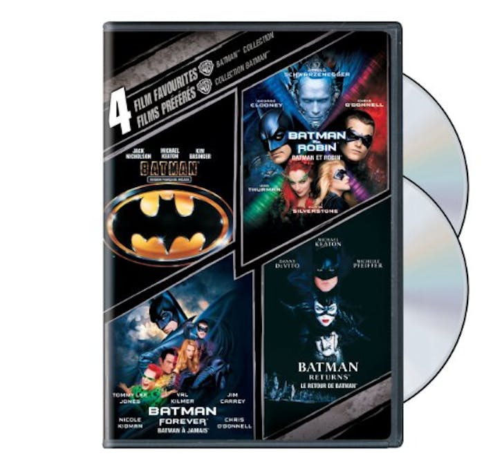 4 Film Favorites Batman Collection (Batman / Batman and Robin / Batman Forever / Batman Returns) [DV