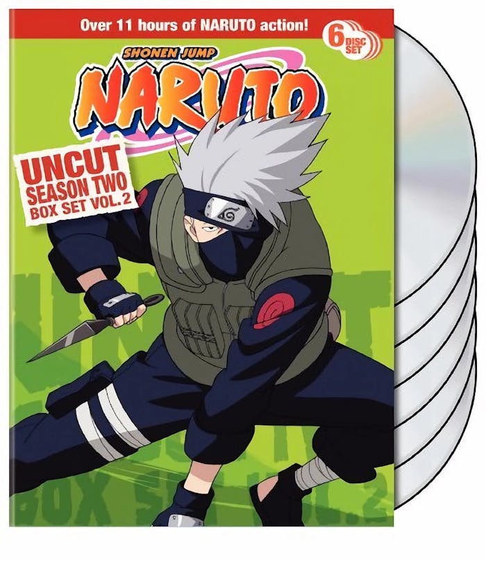 Naruto Uncut Season 2 Vol 2 Box Set (DVD Set) [DVD]
