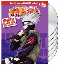 Naruto Uncut Season 4 Vol 1 Box Set [DVD]