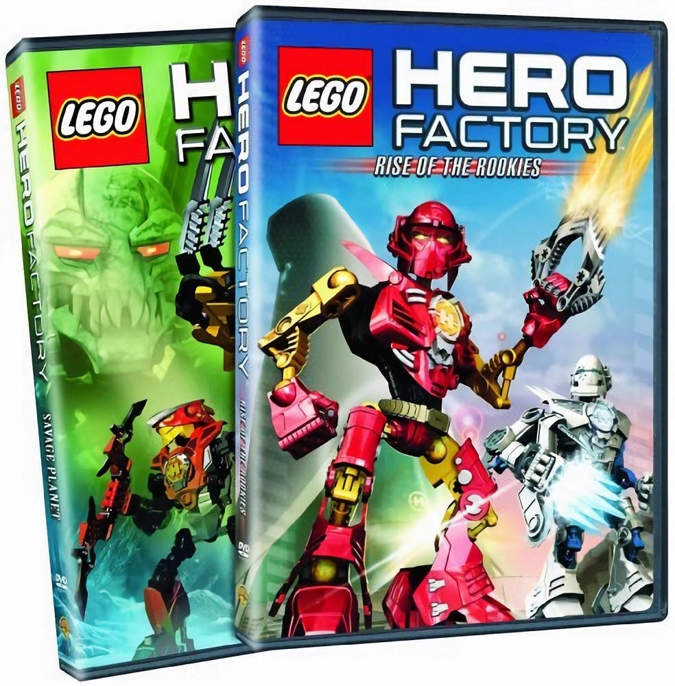 Buy LEGO Hero Factory Savage Planet / Rise of the Rook DVD | GRUV