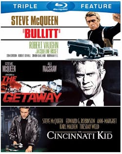 The Bullitt / Cincinnati Kid / Getaway (Blu-ray Triple Feature) [Blu-ray]