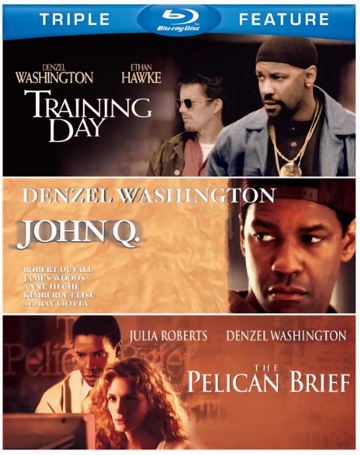 John Q / Pelican Brief, The / Training Day (Blu-ray Triple Feature) [Blu-ray]