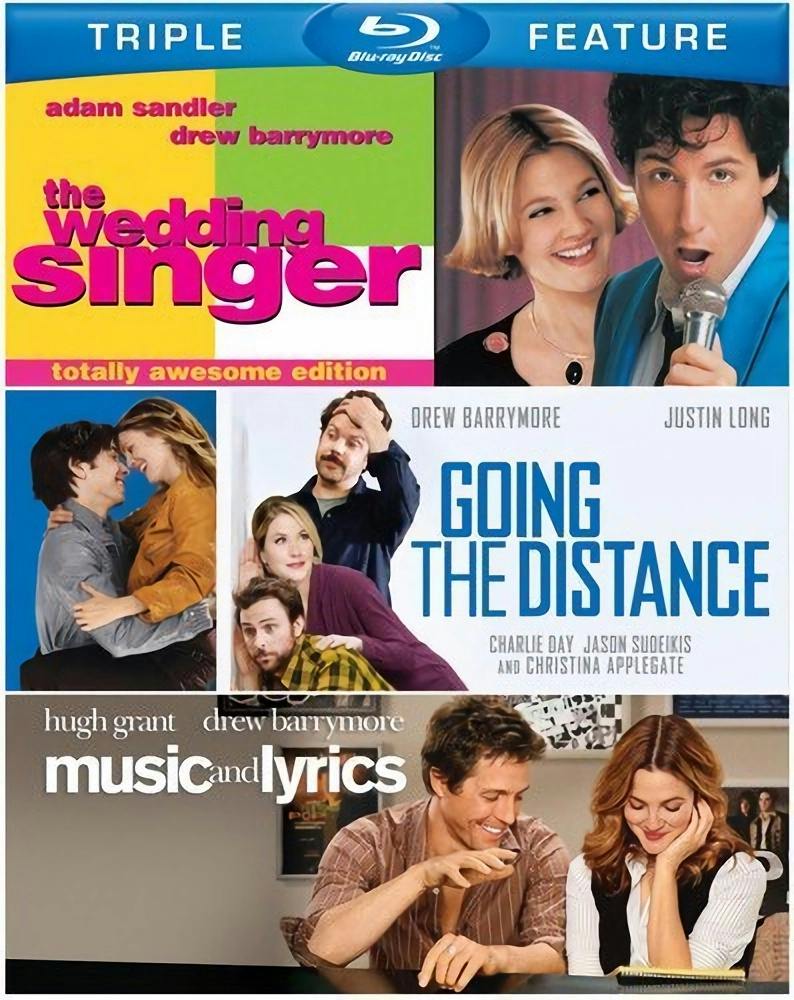 Wedding Singer, The / Going the Distance / Music and Lyrics (Blu-ray Triple Feature) - Blu-ray