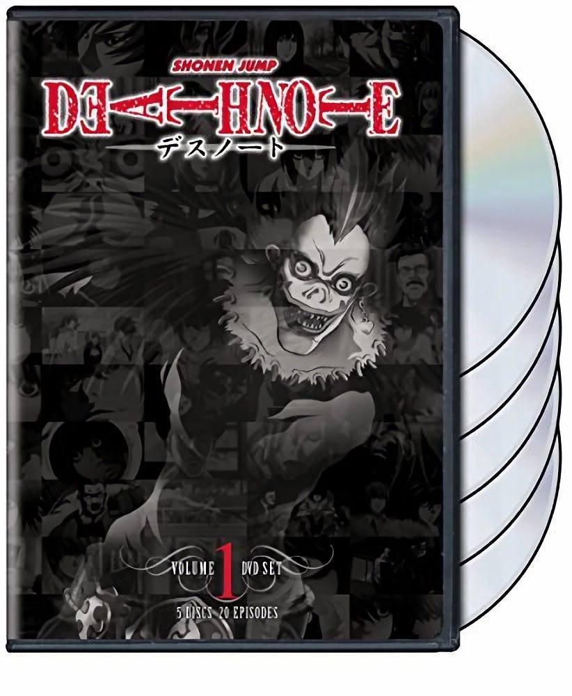 Buy Death Note: Set 1 DVD New Box Art DVD | GRUV