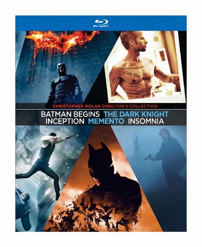 Christopher Nolan: Director's Collection (Memento / Insomnia / Batman Begins / The Dark Knight / Inc