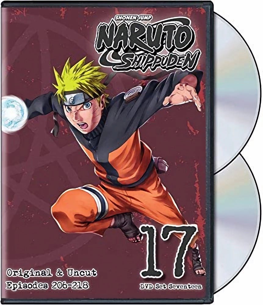 Buy Naruto Shippuden Uncut Set 17 DVD Set DVD | GRUV